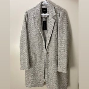 NEW Dynamite Herringbone Coat L